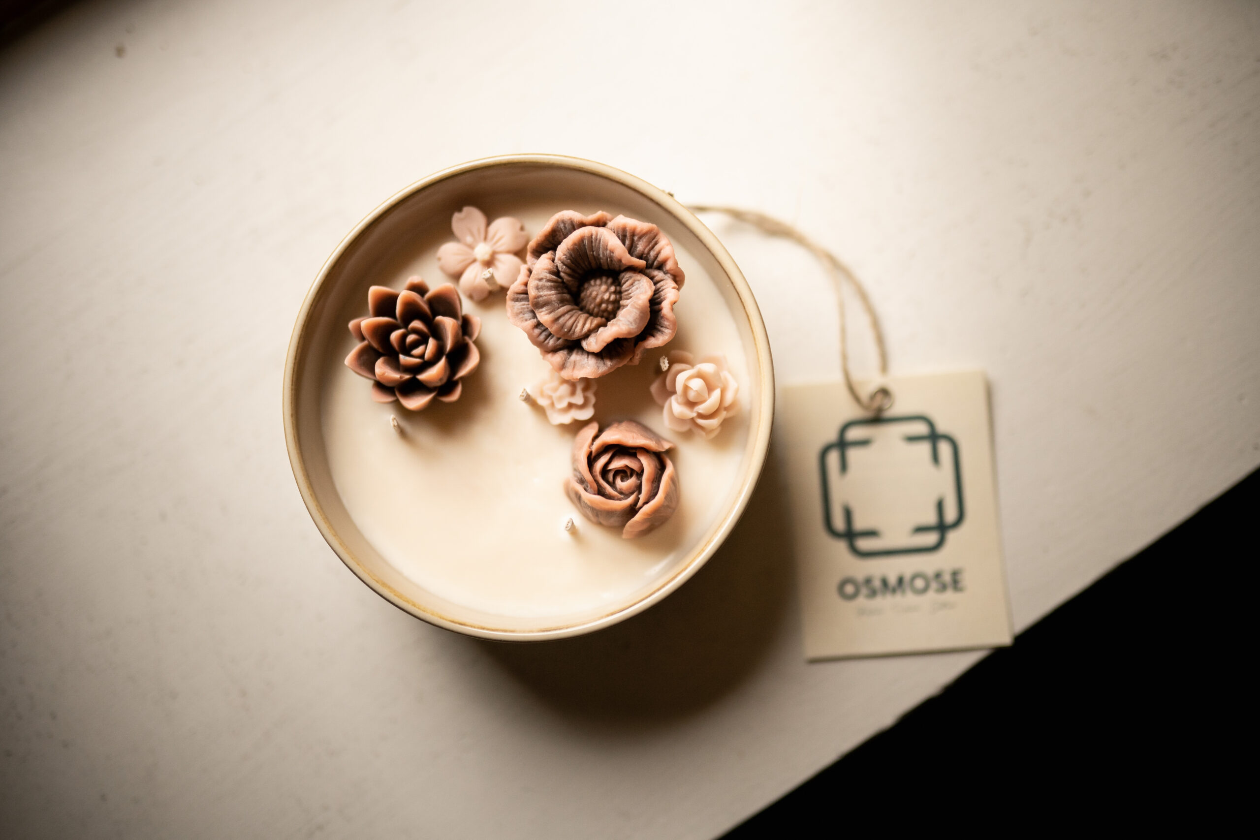 Création Osmose en céramique pour concept-store breton